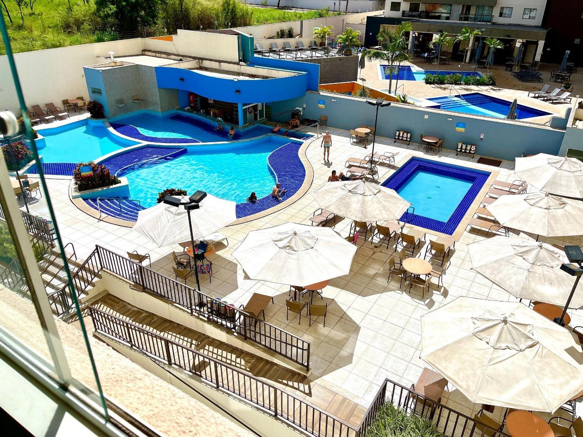 Atrium Residence - Locacao Temporada Caldas Novas Kültér fotó